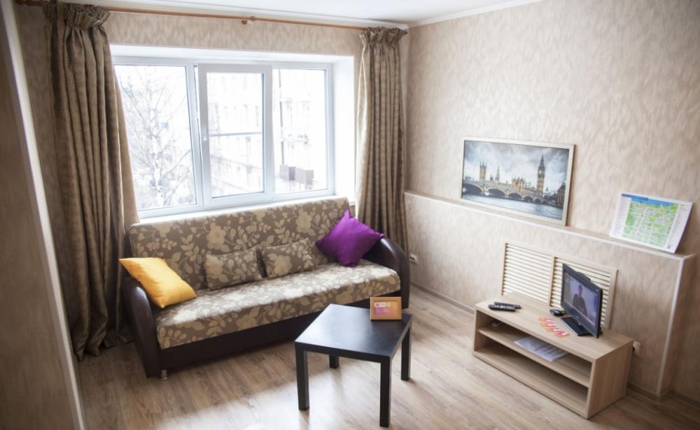1-комнатная квартира Анохина 37 (№2) в Петрозаводске - фото 1