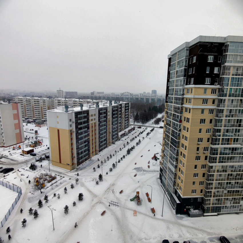 "На Цветочном Бульваре у Парка Победы" квартира-студия в Набережных Челнах - фото 10