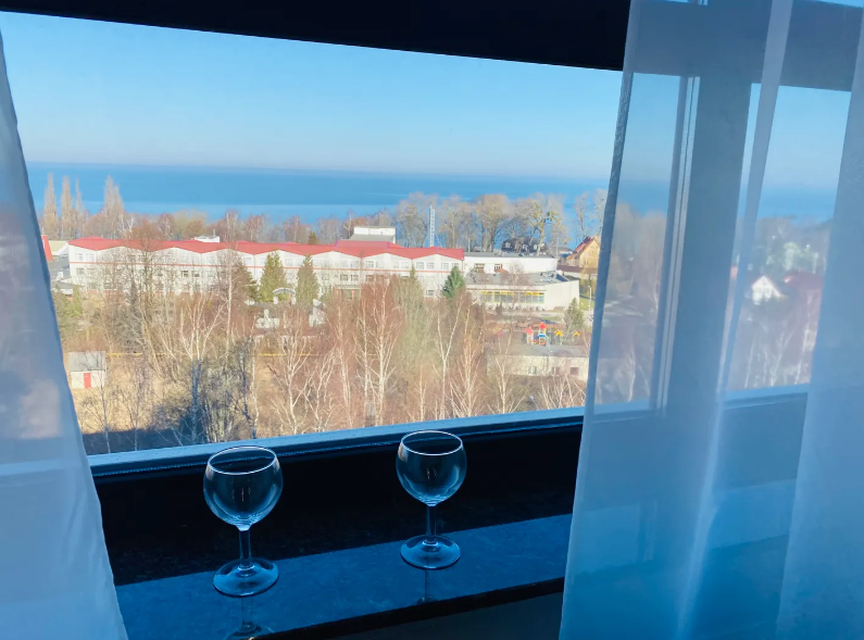 "С панорамным видом на Балтийское море" 1-комнатная квартира в Светлогорске - фото 8