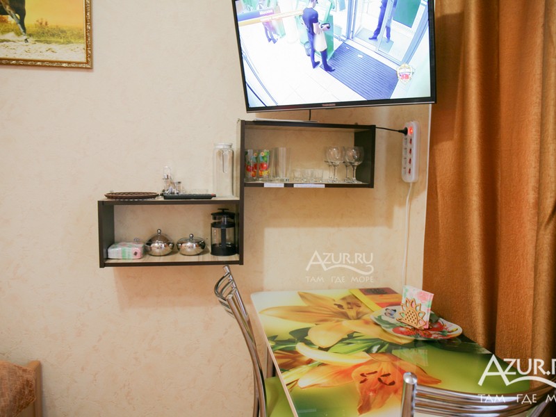 1-комнатная квартира-студия в апарт-отеле Кирова 1 в Анапе - фото 10