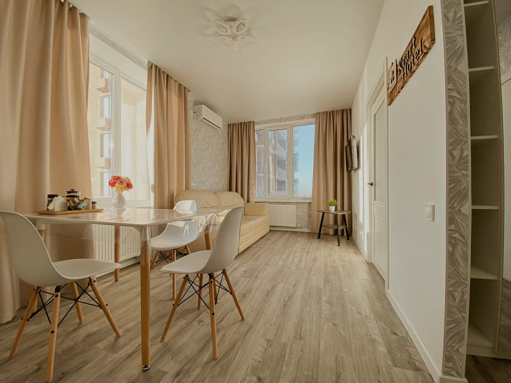 1-комнатная квартира Набережная Приволжского Затона 22А в Астрахани - фото 5