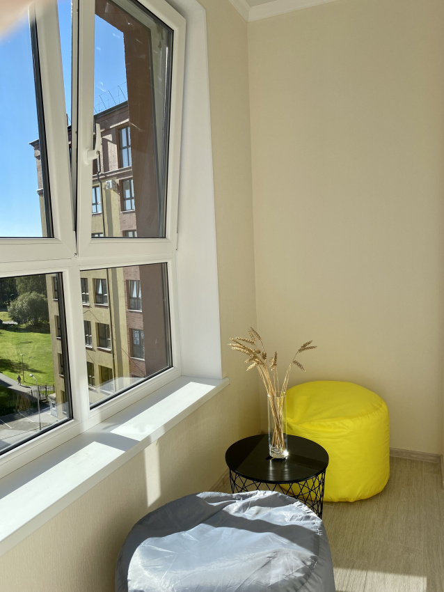 "Желтая Сова" 1-комнатная квартира в Калининграде - фото 11