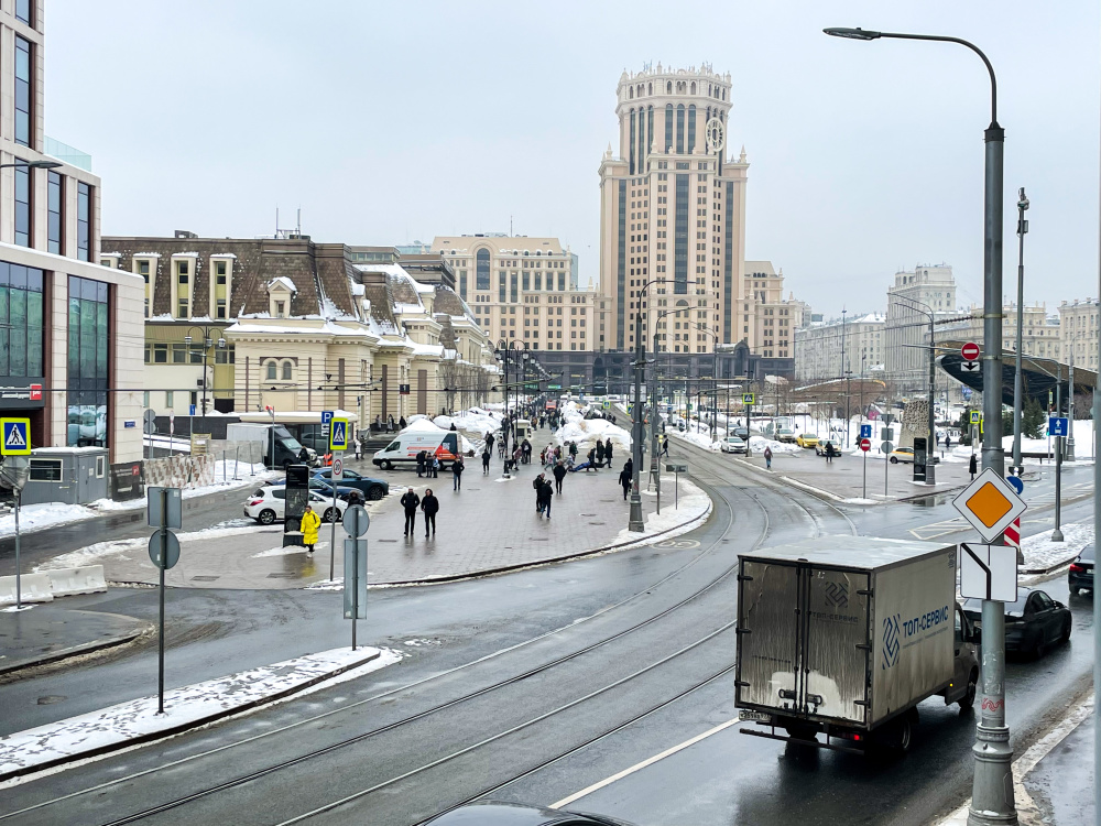 "Двухуровневая" 1-комнатная квартира в Москве - фото 31