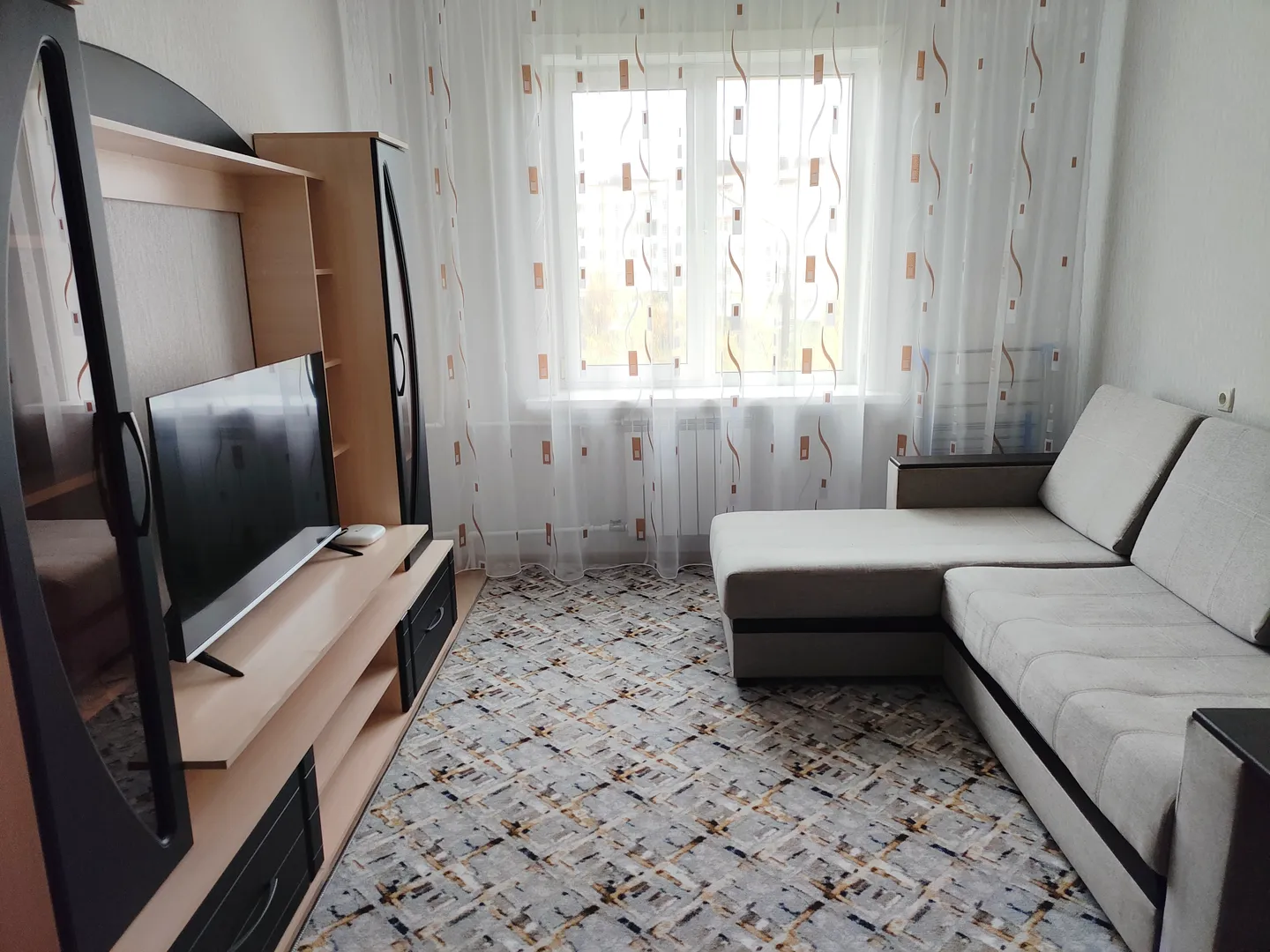 "Уютная и теплая" 1-комнатная квартира в Ногликах - фото 1