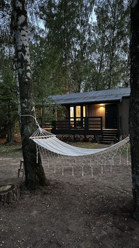 "Новый с панорамным остеклением" дом под-ключ в п. Лобаново (Домодедово) - фото 25