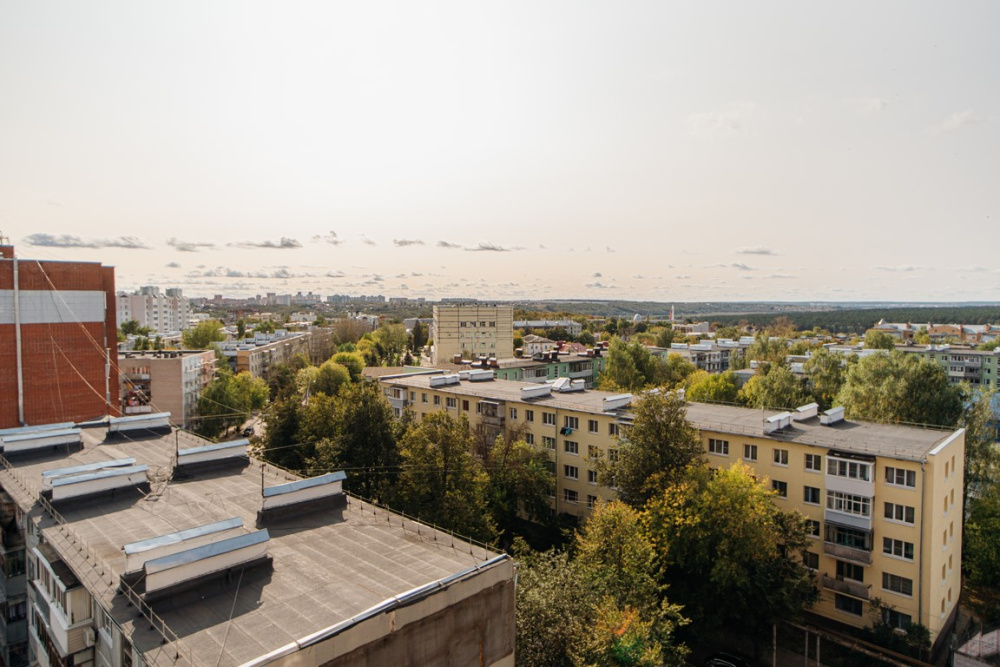 "С панорамными окнами" 1-комнатная квартира в Калуге - фото 11