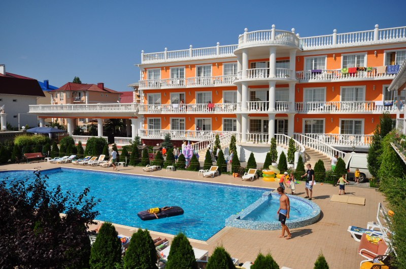 "Апельсин" отель в Николаевке - фото 10