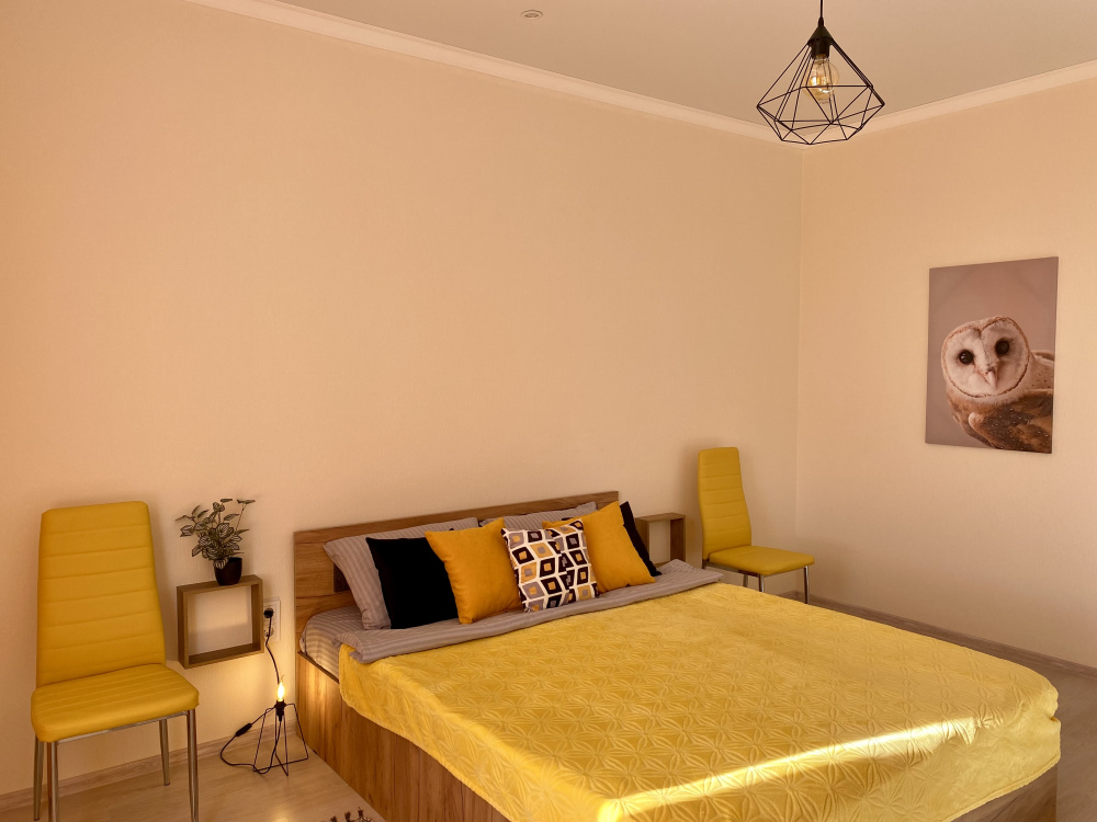 "Желтая Сова" 1-комнатная квартира в Калининграде - фото 3