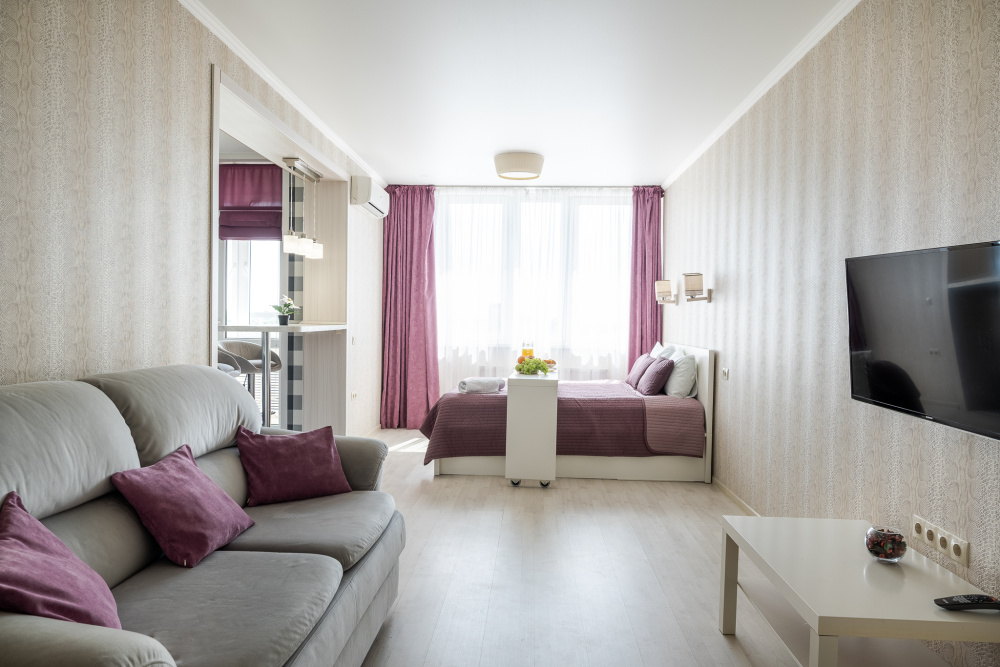"Appartement De Luxe — Сomfort" 1-комнатная квартира в Казани - фото 1