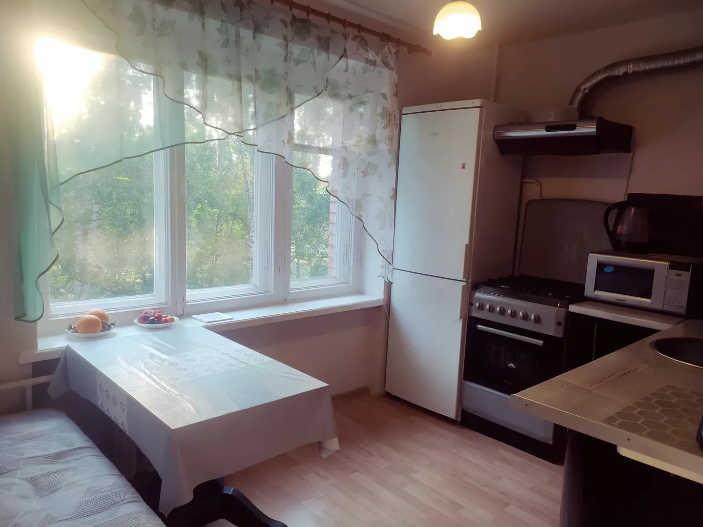 "В зелёном районе для большой семьи" 2х-комнатная квартира в Петергофе - фото 9