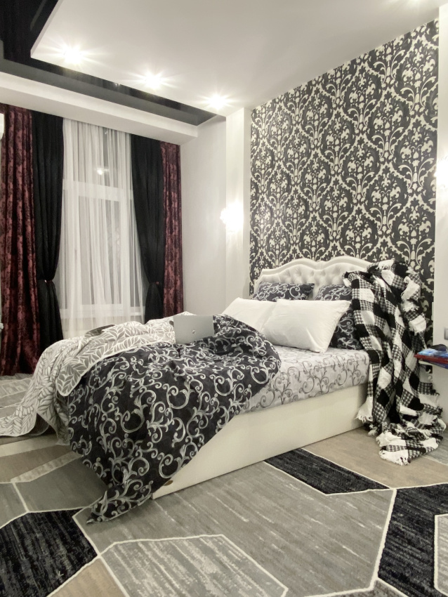 "BLONJI-NYAR (Белое-Черное)" 1-комнатная квартира в Симферополе - фото 20