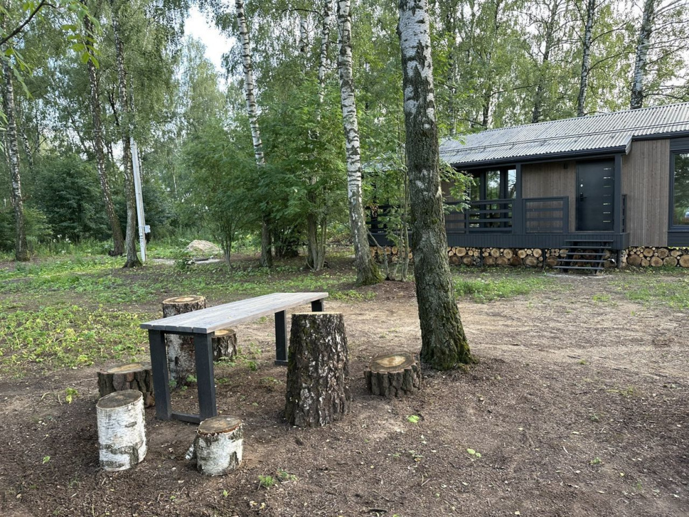 "Новый с панорамным остеклением" дом под-ключ в п. Лобаново (Домодедово) - фото 29