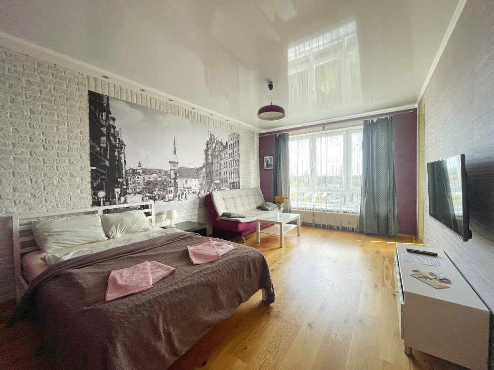"С Панорамным Видом" 1-комнатная квартира в Калининграде - фото 1