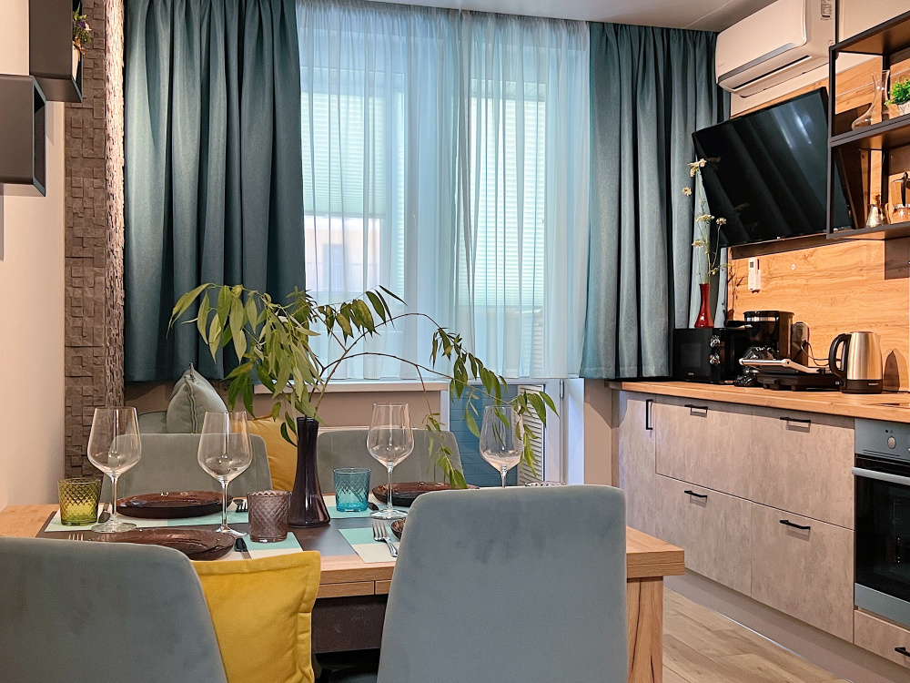 "Квартирка24" 1-комнатная квартира в Краснодаре - фото 3
