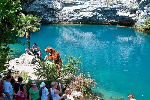 Голубое озеро - жемчужина Абхазии
