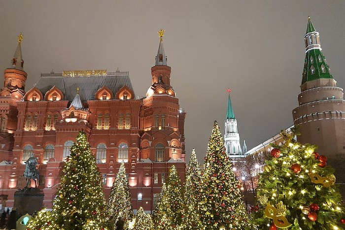 Незабываемый Новый год в Москве
