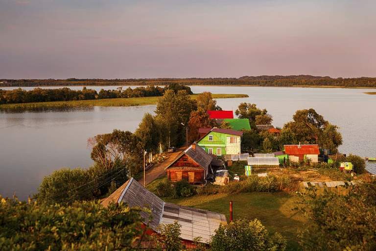 Себеж - уникальный город между двух озер Псковской области