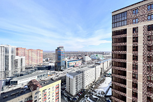 &quot;На 6 гостей с шикарным видом на город&quot; 1-комнатная квартира в Новосибирске 9