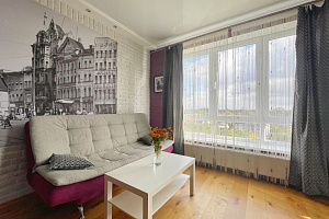 Отели Калининграда с балконом, "С Панорамным Видом" 1-комнатная с балконом - цены