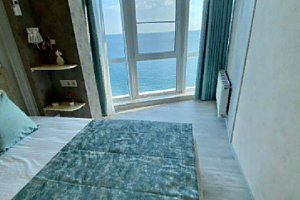 Квартиры Сочи с подогреваемым бассейном, "С прекрасным панорамным вина море" 1-комнатная с подогреваемым бассейном