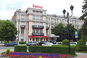Гостиницы Липецка на карте, "Советская" на карте - фото