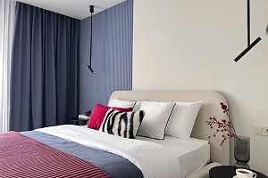 "Стильная и яркая" 1-комнатная квартира