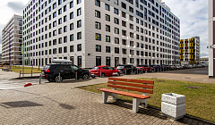 Фото объекта ««St. Pete Aparts Cobalt» 1-комнатная квартира в Санкт-Петербурге», 2