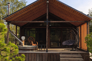 "Стильный Barnhouse у леса и реки" дом под-ключ