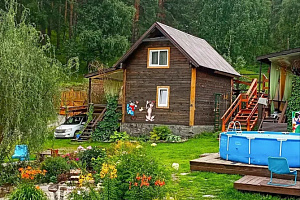Дома Алтая в горах, "Русская тишина" в горах - фото