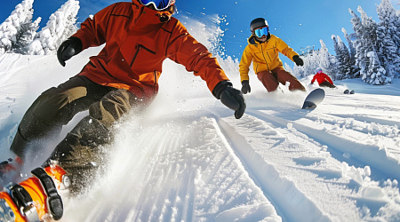 Зимние виды спорта в окрестностях Санкт-Петербурга