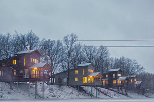 Базы отдыха Самары зимой, "Шведские дачи" зимой - фото