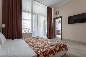 Квартиры Сириуса недорого, "Deluxe Apartment Бульвар Надежд 104" 3х-комнатная недорого - снять
