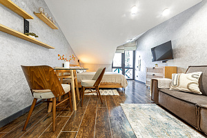 Отели Красной Поляны с собственным пляжем, "Green Berg 20"-студия с собственным пляжем - цены