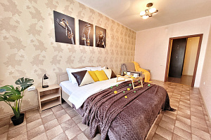 Гостиницы Тюмени для двоих, 1-комнатная Михаила Сперанского 17к1 для двоих - цены
