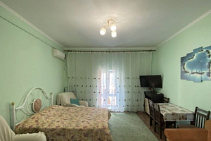 Квартиры Алушты с видом на море, 1-комнатная Ленина 3 с видом на море - фото