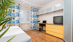 Фото объекта ««HomeHotel на Сергея Есенина» 3х-комнатная квартира в Нижнем Новгороде», 4