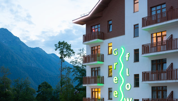 &quot;Green Flow Hotel&quot; гостиница в Розе Хутор - фото 1