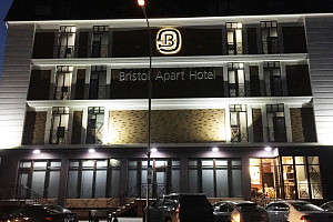Отели Лазаревского на карте,  "Bristol Apart Hotel" на карте