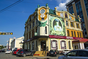Гостиницы Омска рядом с автовокзалом, квартира-студия Лермонтова 4А у автовокзала