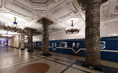 Самые красивые станции метро Санкт-Петербурга