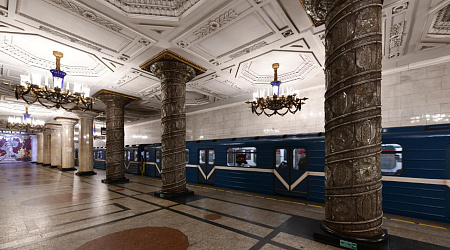 Самые красивые станции метро Санкт-Петербурга