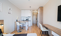 Фото объекта ««Inndays Apartments Парнас»  квартира-студия в п. Парголово (Санкт-Петербург)», 4