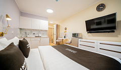 Фото объекта ««Inndays Apartments Парнас эт 8»  квартира-студия в п. Парголово (Санкт-Петербург)», 4