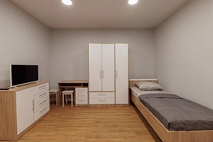 Квартиры Костомукши недорого, 1-комнатная Интернациональная 14 недорого - фото