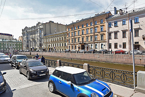 Квартиры Санкт-Петербурга у реки, 2х-комнатная Миллионная 28 у реки - раннее бронирование