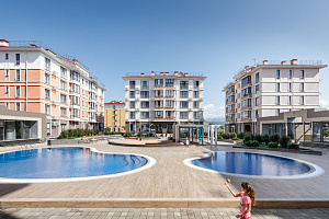 Гостиницы Сириуса с бассейном, "Olympic Apartments" апарт-отель с бассейном - раннее бронирование