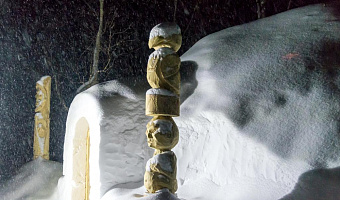 &quot;Дом Эскимоса&quot; снежный иглу-отель в Эсто-Садке - фото 4