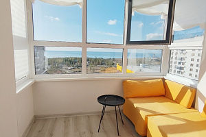 Квартиры Новороссийска с видом на море, "С шикарным видом" 1-комнатная с видом на море