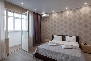 Отели Хосты с собственным пляжем, "Deluxe Apartment ЖК Атаман 110" 2х-комнатная с собственным пляжем