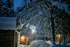 Отдых на Алтае зимой, "Берег Лебеди" зимой - забронировать